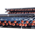 wholesale 45 # großes ASTM A106 sch40 Warmwalzen kaltgezogenes nahtloses Stahlrohr schwarzes nahtloses Stahlrohr
